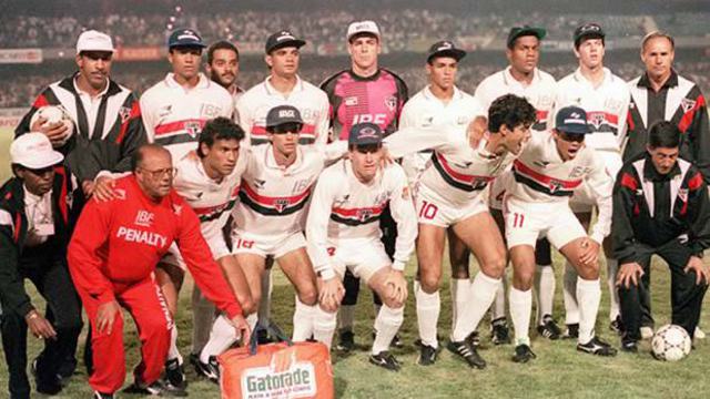 São Paulo elenco da Libertadores 1992