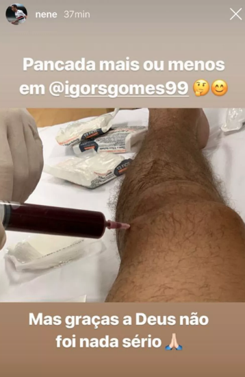 Nene faz punção no joelho após pancada em treino - SPFC ...