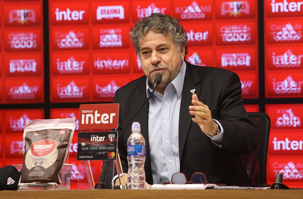 Julio Casares, presidente do São Paulo. (Foto: saopaulofc.net)