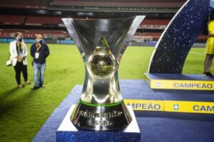 Taça do Brasileirão no Morumbi.