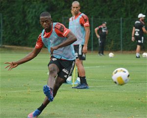 Andrés Colorado no CT da Barra Funda. FOTO: Divulgação / saopaulofc.net