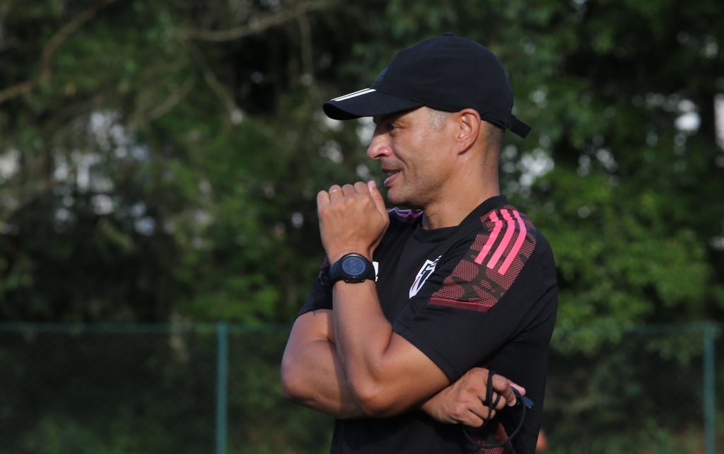 Alex, treinador do sub-20 do São Paulo. Foto: JF Diorio/saopaulofc.net