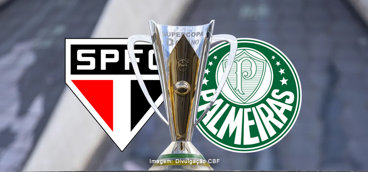 São Paulo x Palmeiras Supercopa do Brasil