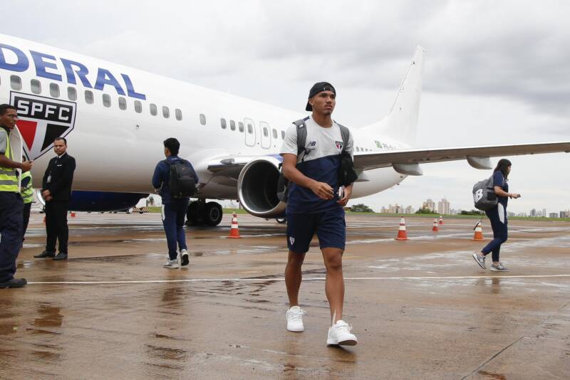 São Paulo avião - Foto: Miguel Schincariol / saopaulofc