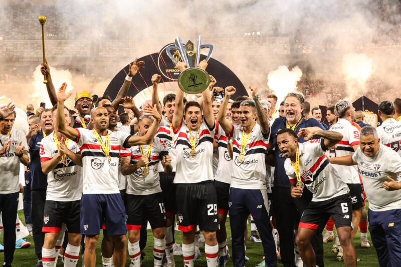 São Paulo campeão da Supercopa do Brasil